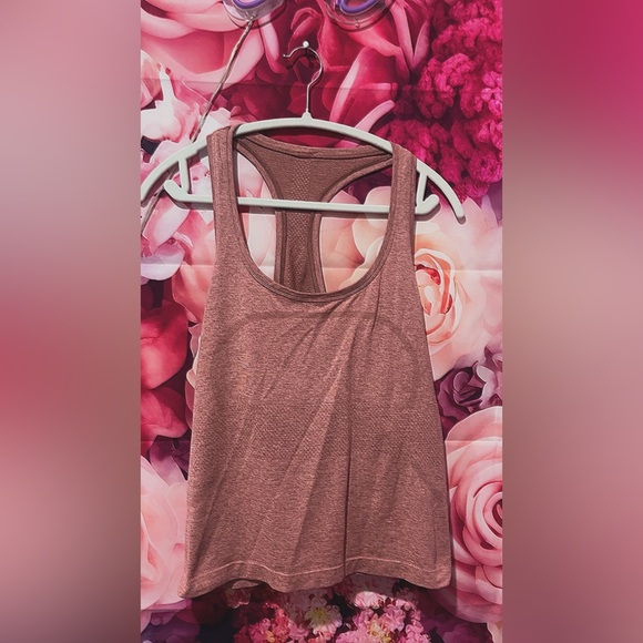Lululemon Swiftly Tech Racerback 2.0 Spiced Chai/Pink Rosebud - Picture 3 of 5